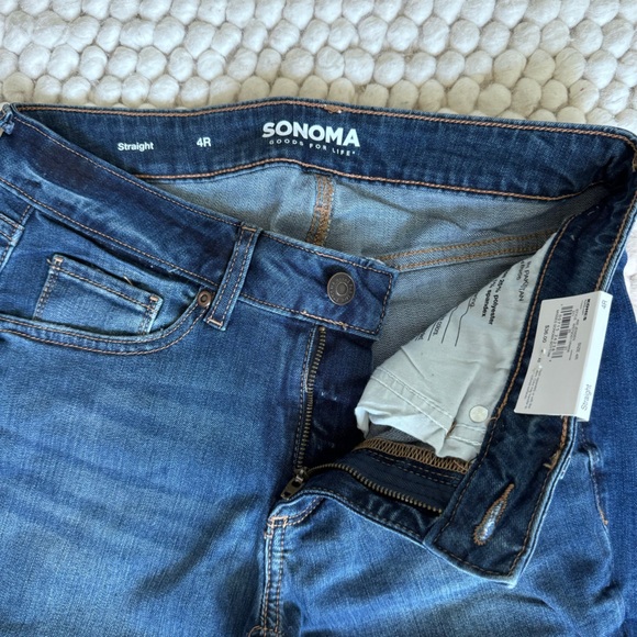 Sonoma Blue Straight Leg Jeans The everyday Jean Size‎ 4/27 - Picture 10 of 12